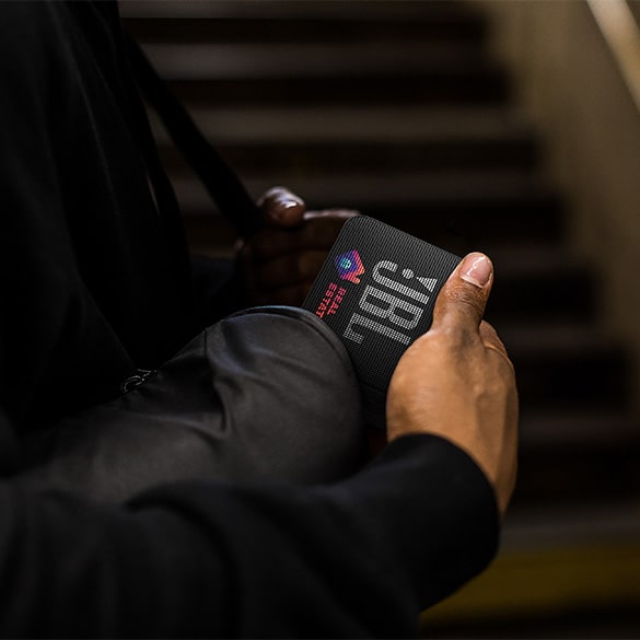 BLUETOOTH SPEAKERS    Connect your phone to the wireless speaker via Bluetooth and enjoy your favorite music anytime, anywhere.