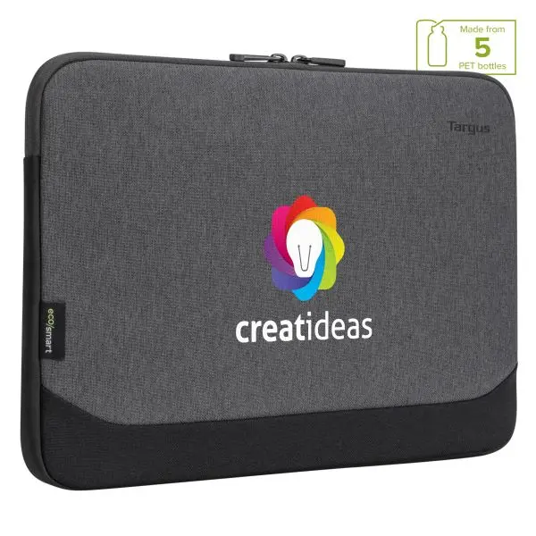 Targus Cypress Eco Sleeve 13″-14″ Grey  Made out of 3 recycled PET bottles Fits a 13-14