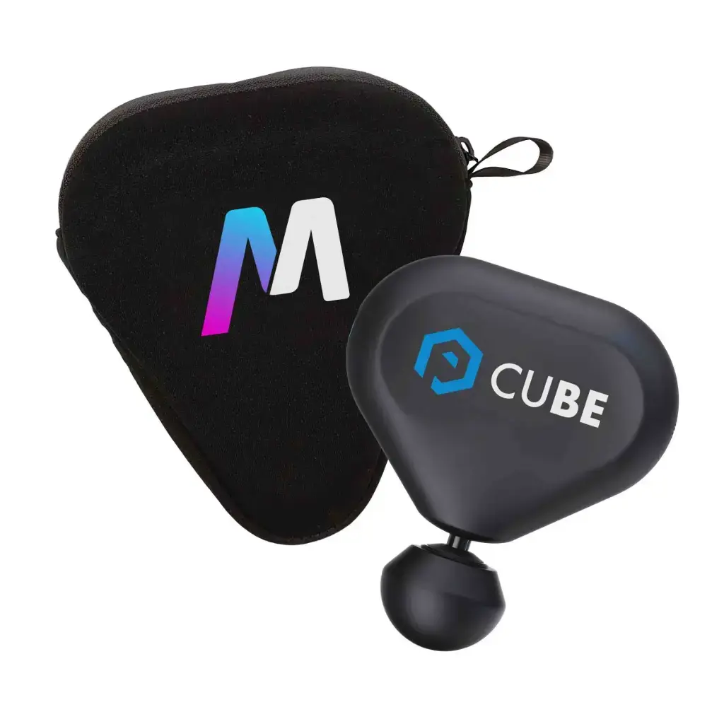 Therabody Theragun Mini Black  120-minute battery life USB–C charging capability On-the-go wellness solutions Bluetooth-enabled  Personalise with full colour print, a Soft Case with a thermal print in full colour and een sleeve