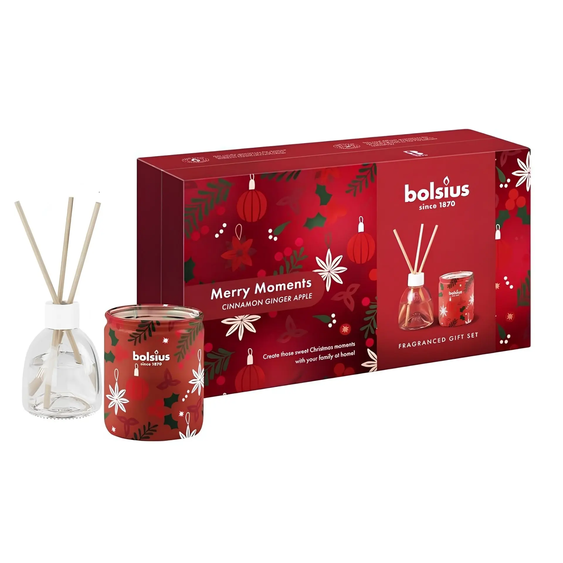 Bolsius Gift Set True Glow Merry Moments