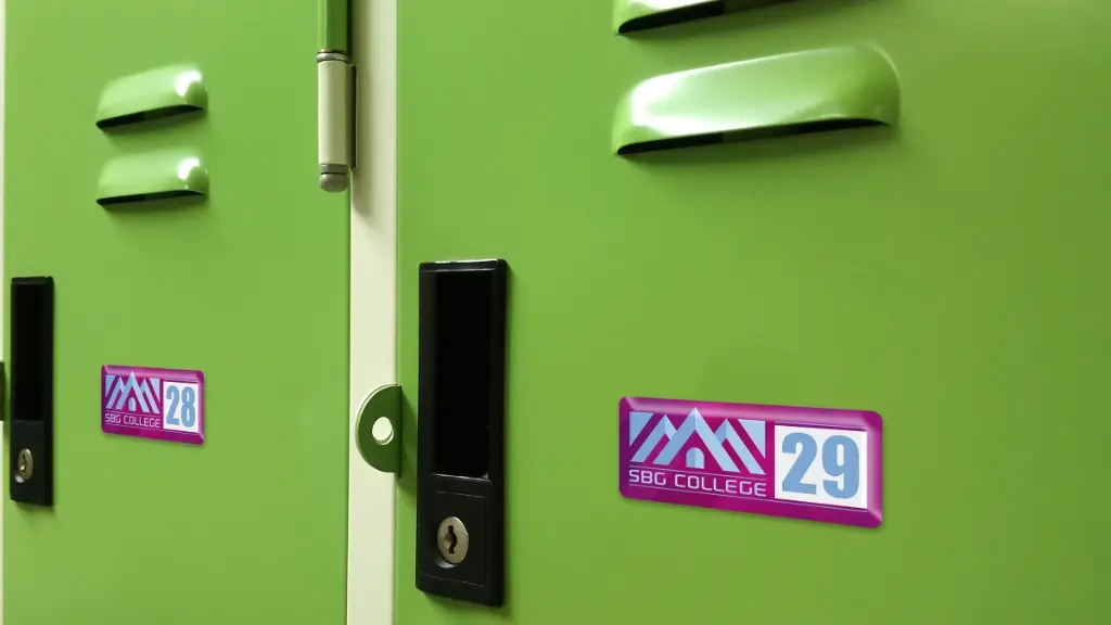Domingsticker locker