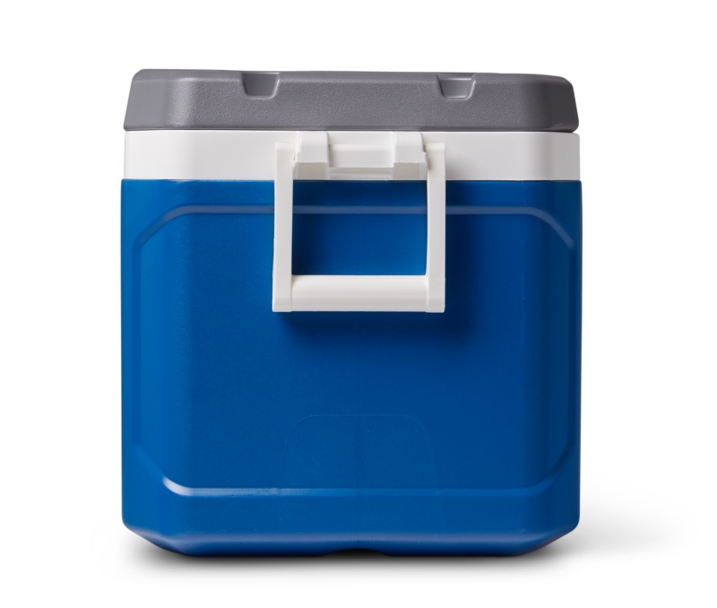 Igloo Latitude 52 Cooler 49L side view Blue.jpg
