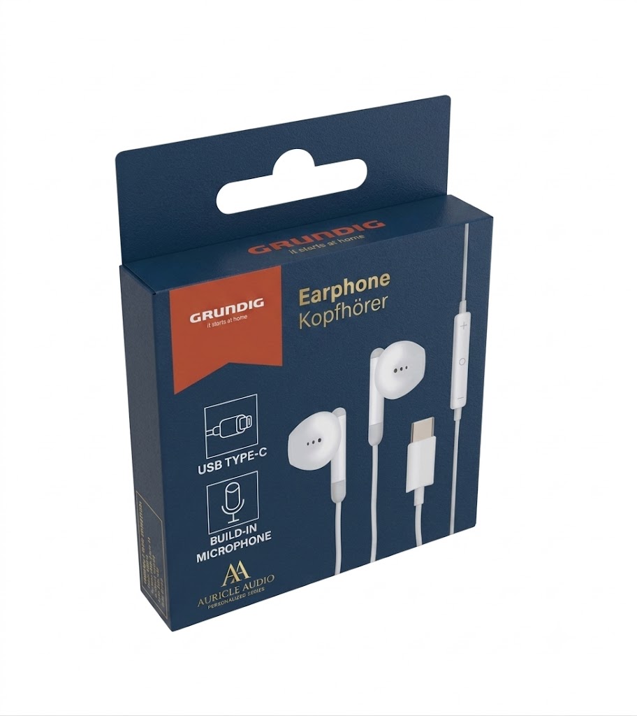 GRUNDIG In-ear Earphones USB-C with Microphone personalised.jpg