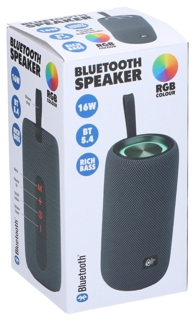 Bluetooth Speaker 16W with LED black in box.jpg