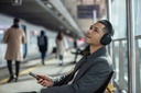 man with SONY Headphone WH-1000XM5 Wireless Noise Cancelling Black.jpg