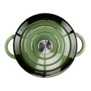 ALPINA Casserole 24cm 3.8L green top view.jpg