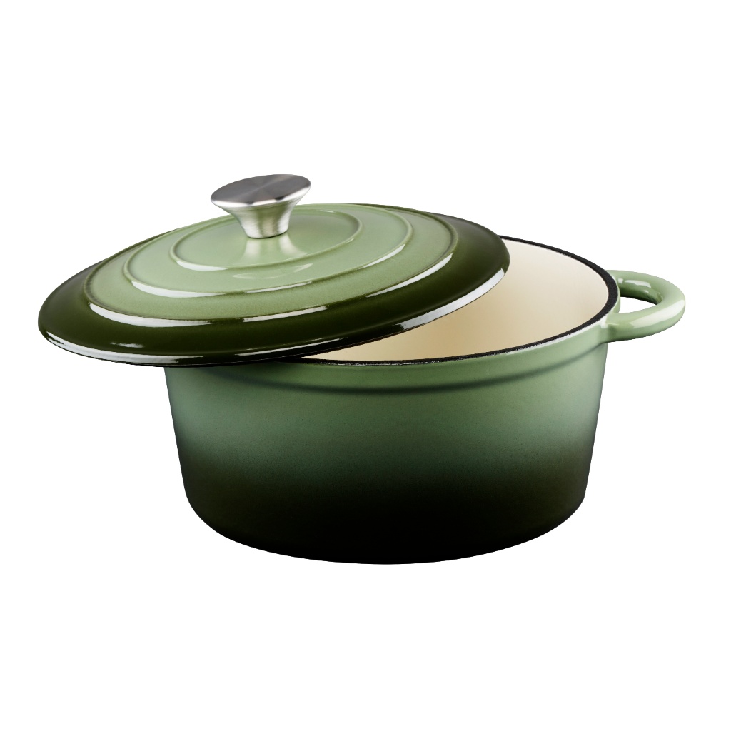 ALPINA Casserole 24cm 3.8L green with lid.jpg