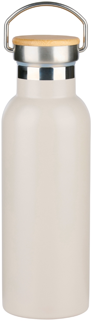 Vacuum bottle bamboo lid beige.jpg