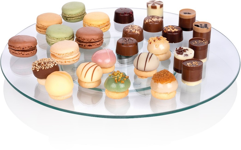 ALPINA Rotating Cake Plate Glass Ø32.2cm with sweets.jpg