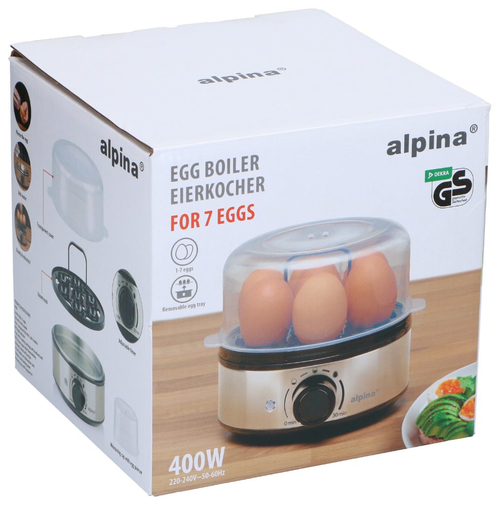 ALPINA Egg Cooker 400W Silver in box.jpg