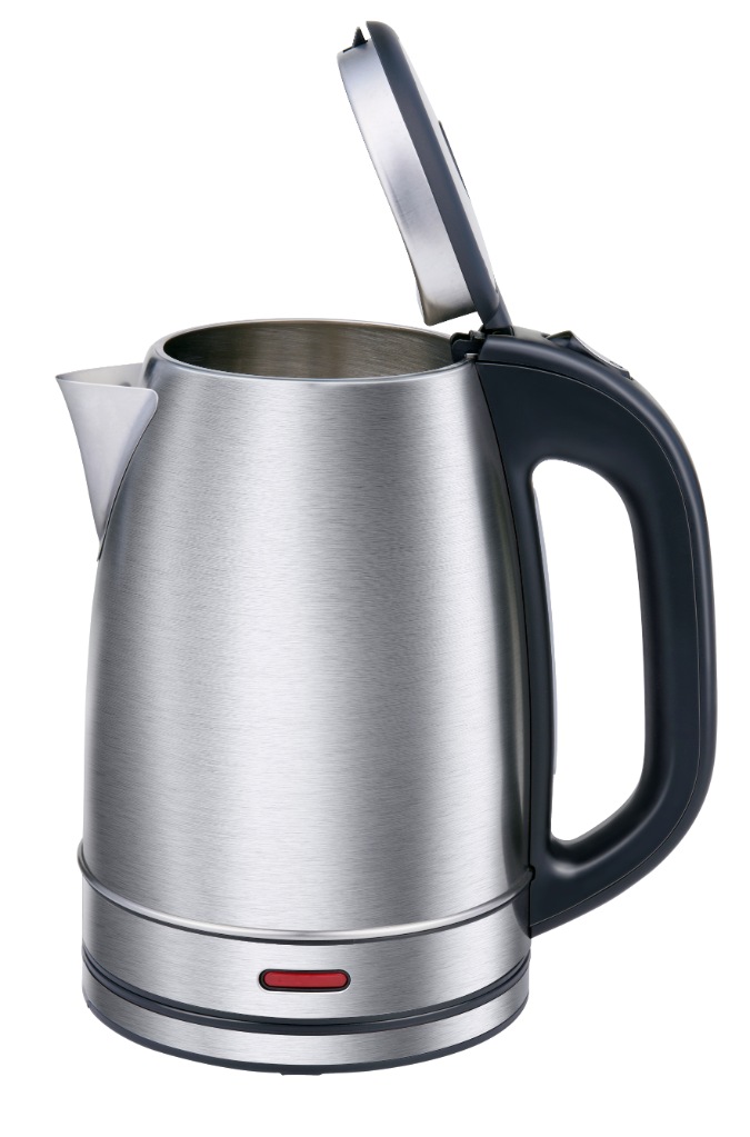 ALPINA Water Kettle 1.7L 1800W Silver lid open.jpg