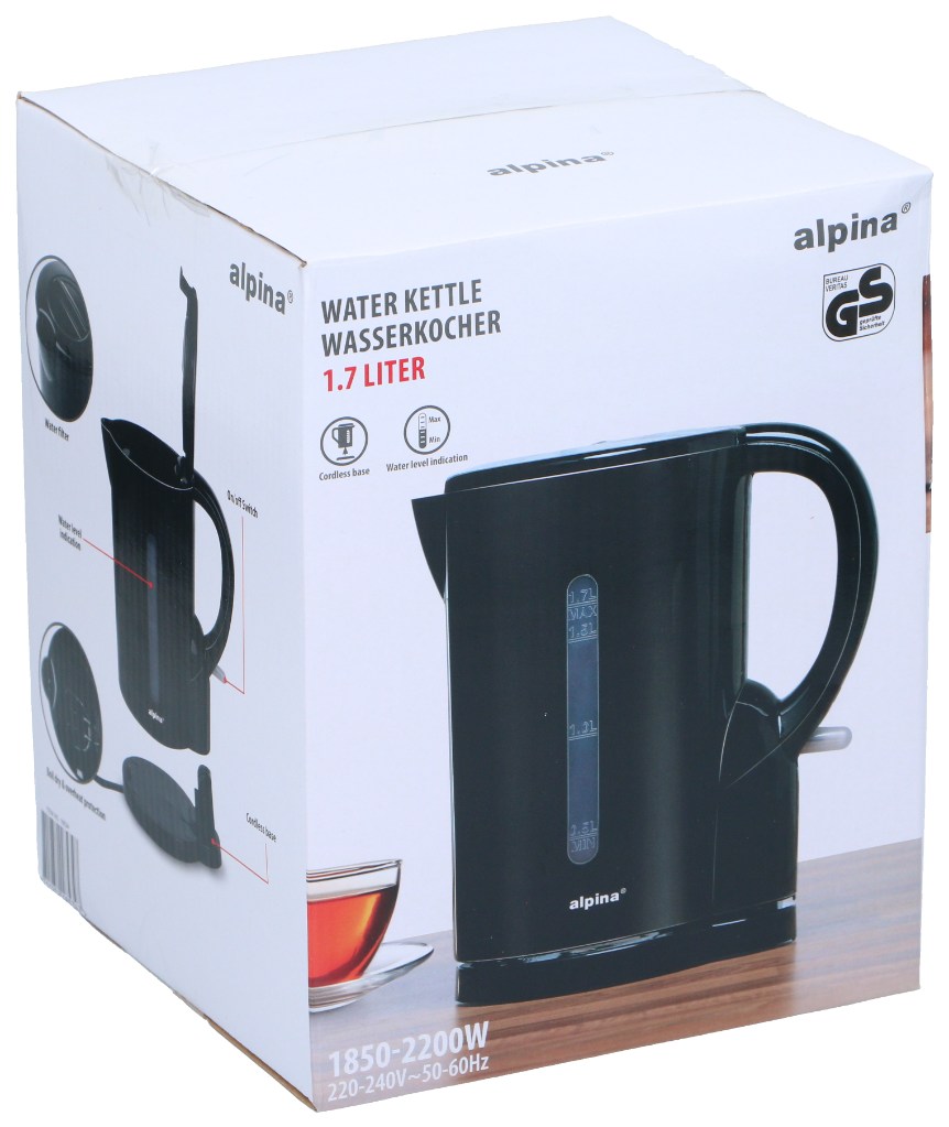ALPINA Water Kettle 1.7L 2200W black in box.jpg