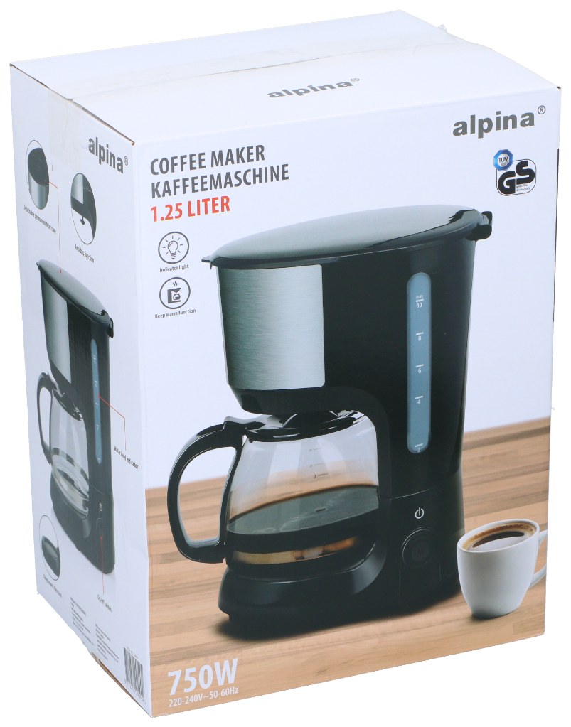ALPINA Coffee Maker 750W 1.025L Black in box.jpg