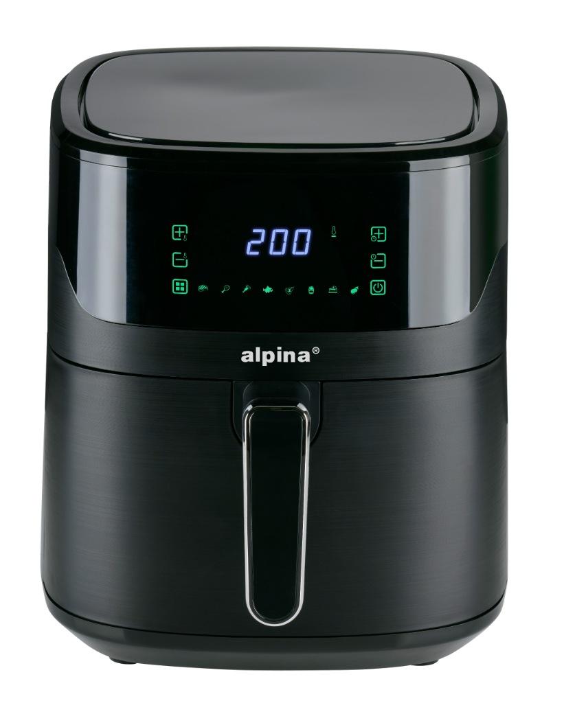 ALPINA Air Fryer 6L 1600W black front view.jpg
