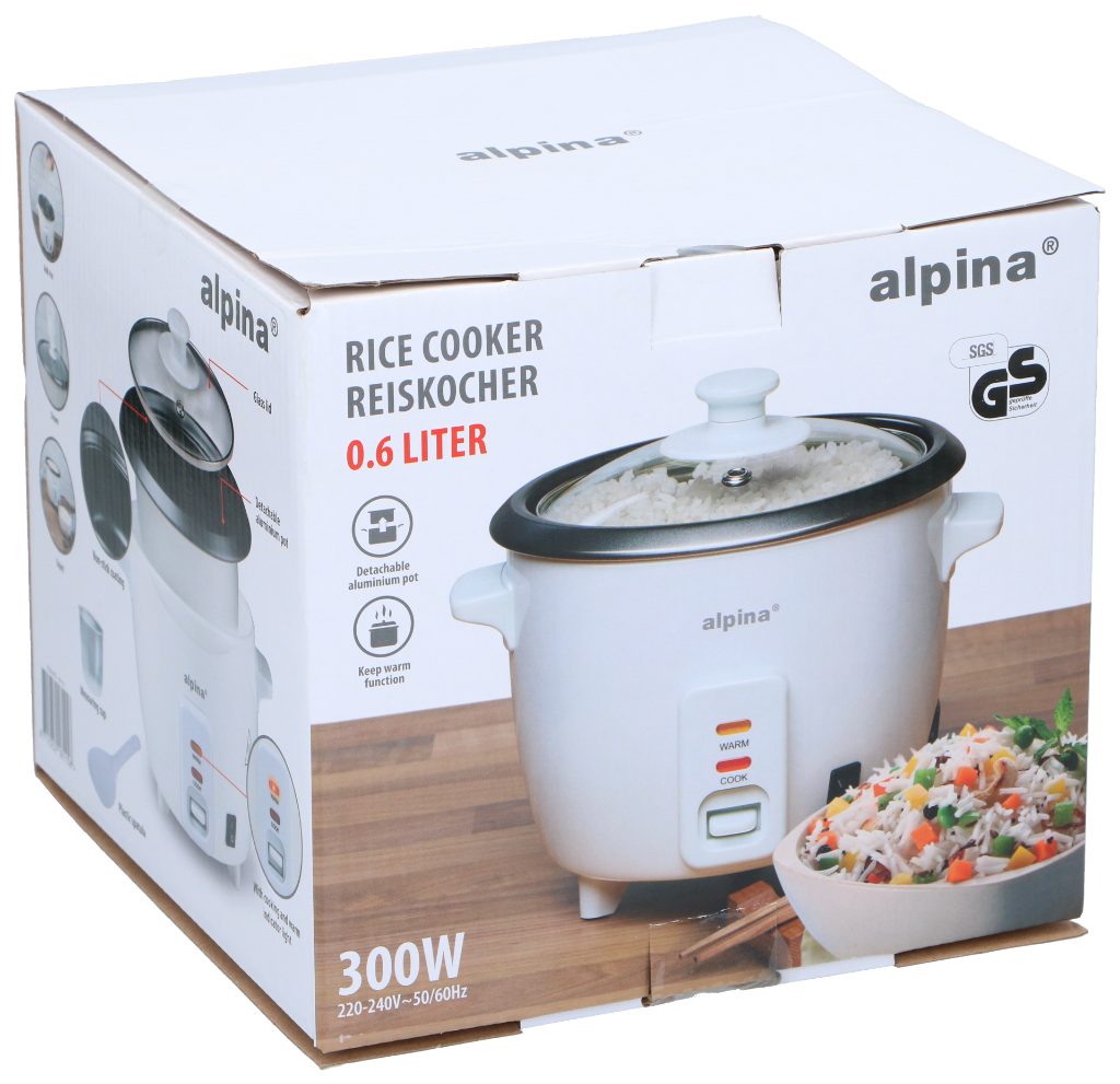 ALPINA Rice Cooker 0.6L 300W white in box.jpg