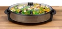 ALPINA Party Pan 1500W Ø40cm black on table.jpg