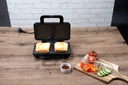ALPINA Sandwich Maker XL 900W Silver on table.jpg