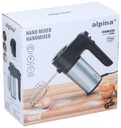ALPINA Hand Mixer 230V 400W 6 Speeds silver in box.jpg
