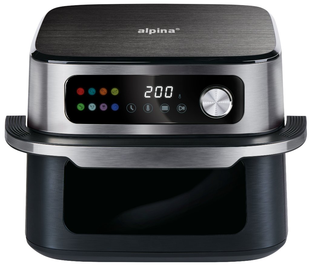 ALPINA 10L XXL Digital Air Fryer black front.jpg