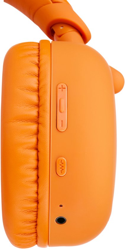 GRUNDIG ANC Bluetooth Headphone 300mAh Orange earpad.jpg