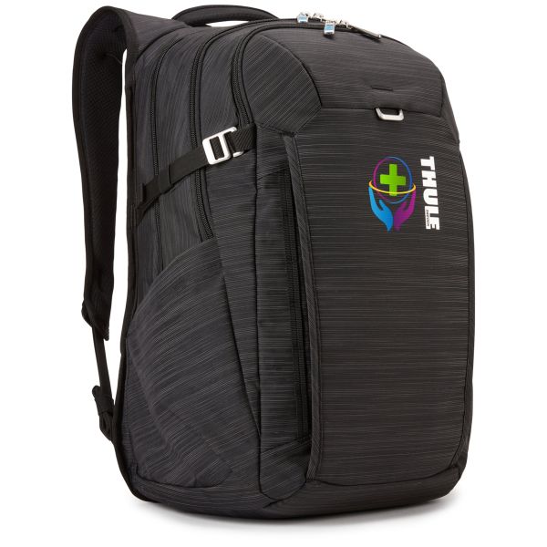 Thule Construct Backpack 28L (Nero, Nessuna personalizzazione, Nessuna personalizzazione individuale sul prodotto, Nessuna assistenza grafica professionale)