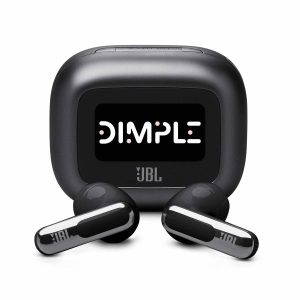 JBL Live Flex 3 (Svart, Ingen personalisering, Hölje, Ingen individuell personalisering hölje, Ingen professionell hjälp med tryckoriginal)