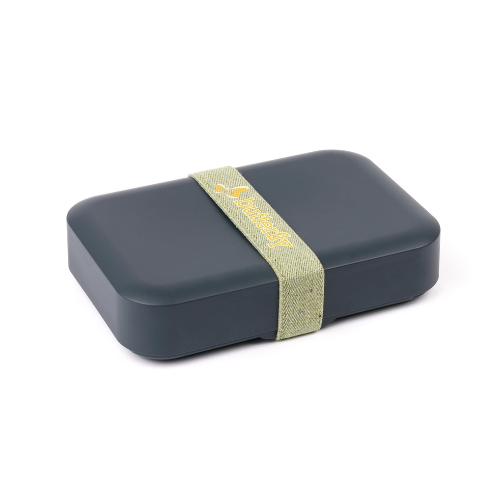 Amuse Zero Waste Lunchbox (Grey, No personalisation, No individual personalisation on product, No Professional artwork assistance)