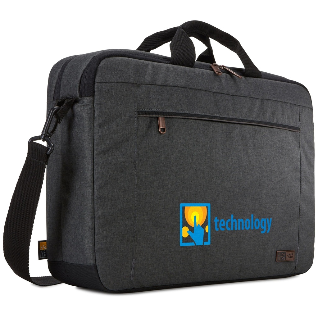 Case Logic Era Laptop Bag (Grey, No personalisation, No individual personalisation on product, No Professional artwork assistance)