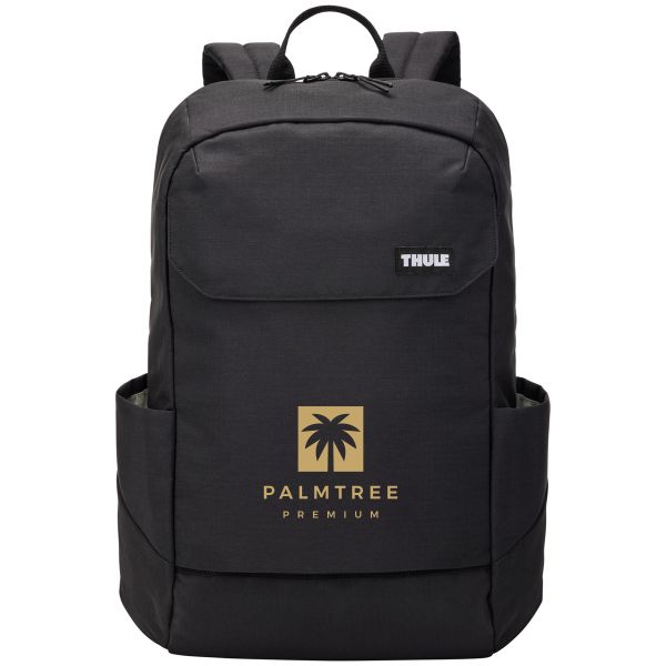 Thule Lithos Backpack 20L (Czarny, Brak personalizacji, Brak indywidualnej personalizacji – na produkcie, Brak profesjonalnej pomocy graficznej)