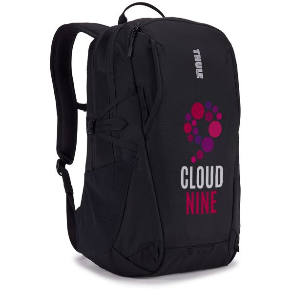 Thule Enroute 23L (Nero, Nessuna personalizzazione, Nessuna personalizzazione individuale sul prodotto, Nessuna assistenza grafica professionale)