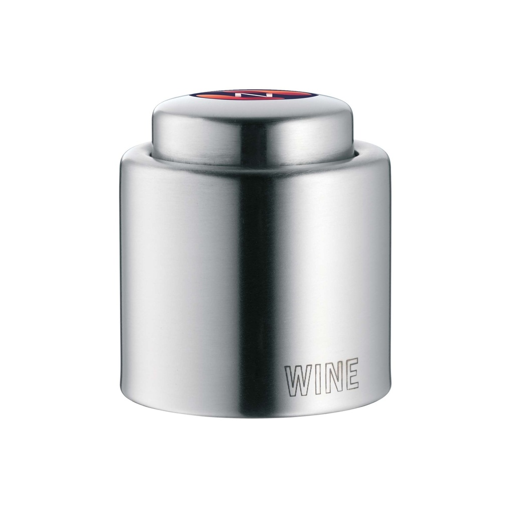 WMF Wine Cap (Silver, No personalization, No individual personalization on product, No packaging, No individual personalization sleeve, No Professional artwork assistance)