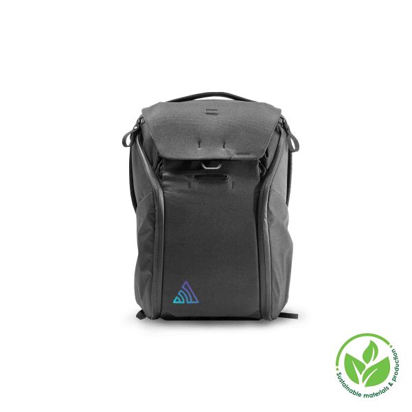 Peak Design Everyday Backpack 20L (Nero, Nessuna personalizzazione, Nessuna personalizzazione individuale sul prodotto, Nessuna assistenza grafica professionale)