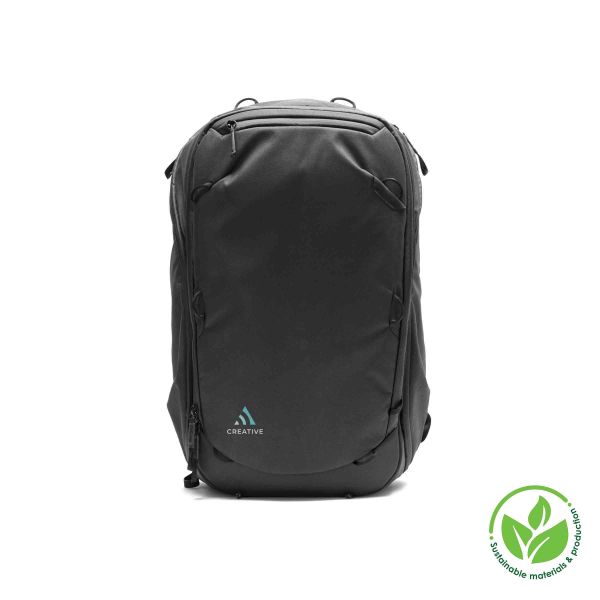 Peak Design Travel Backpack 45L (Zwart, Geen personalisatie, Geen individuele personalisatie op product, Geen professionele hulp bij opmaak)
