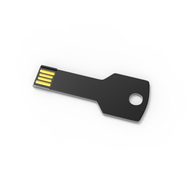 USB Stick Alu Key (Negru, 4GB 2.0, Fără încărcare de date, Fără asistență grafică profesională, Fără personalizare partea frontală, Fără personalizare individuală partea frontală, Fără personalizare partea din spate, Fără accesoriu, Niciun accesoriu atașat, Fără ambalaj)
