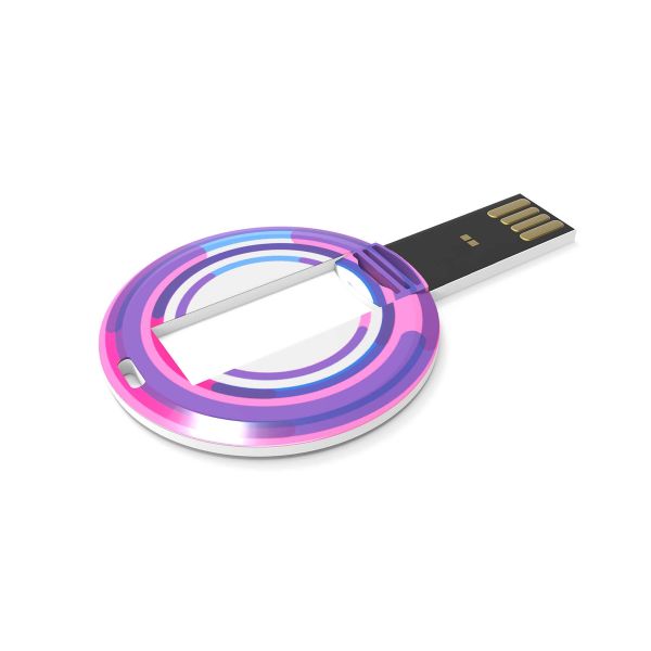 USB Stick Coin Card (Biały, 4 GB 2.0, Brak przesyłania danych, Brak personalizacji – przednia strona, Brak indywidualnej personalizacji – przednia strona, Brak personalizacji – tylna strona, Brak akcesoriów, Brak dołączonych akcesoriów, Brak opakowania, Brak profesjonalnej pomocy graficznej)