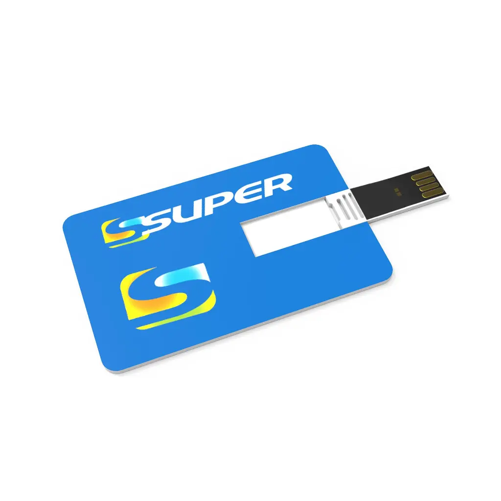 USB Stick Credit Card (Blanc, 4 Go 2.0, Pas de dépôt de données, Sans personnalisation, Pas de personnalisation individuelle recto, Sans personnalisation, Aucun accessoire, Aucun accessoire inclus, Sans emballage, Pas d’assistance graphique professionnelle)