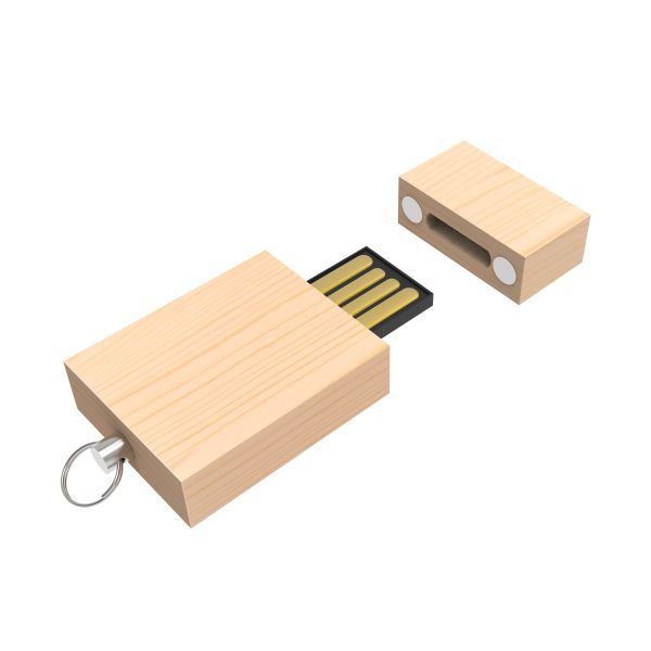 USB Stick Eco Wood (Brun, 4GB 2.0, Ingen datauppladdning, Ingen personalisering framsida, Ingen individuell personalisering framsida, Ingen personalisering baksida, Inget tillbehör, Inget monterat tillbehör, Ingen förpackning, Ingen professionell hjälp med tryckoriginal)