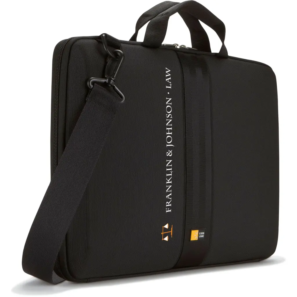 Case Logic Laptop Attache 16" (Black, No personalisation, No individual personalisation on product, No Professional artwork assistance)