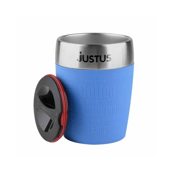 Tefal Travel Cup 0.2L (Albastru, Fără personalizare, Fără personalizare individuală pe produs, Fără asistență grafică profesională)