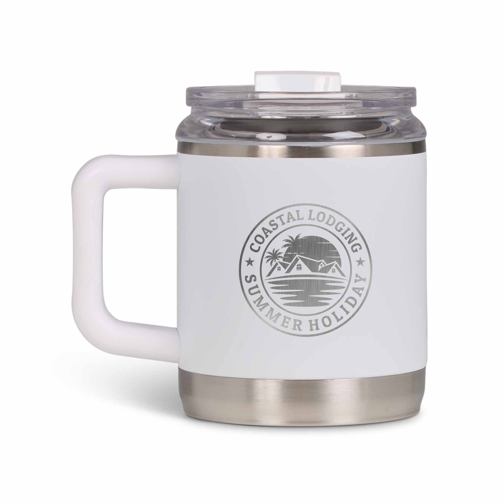 Igloo Coffee Mug  (White, No personalization, No individual personalization on product, No Professional artwork assistance)