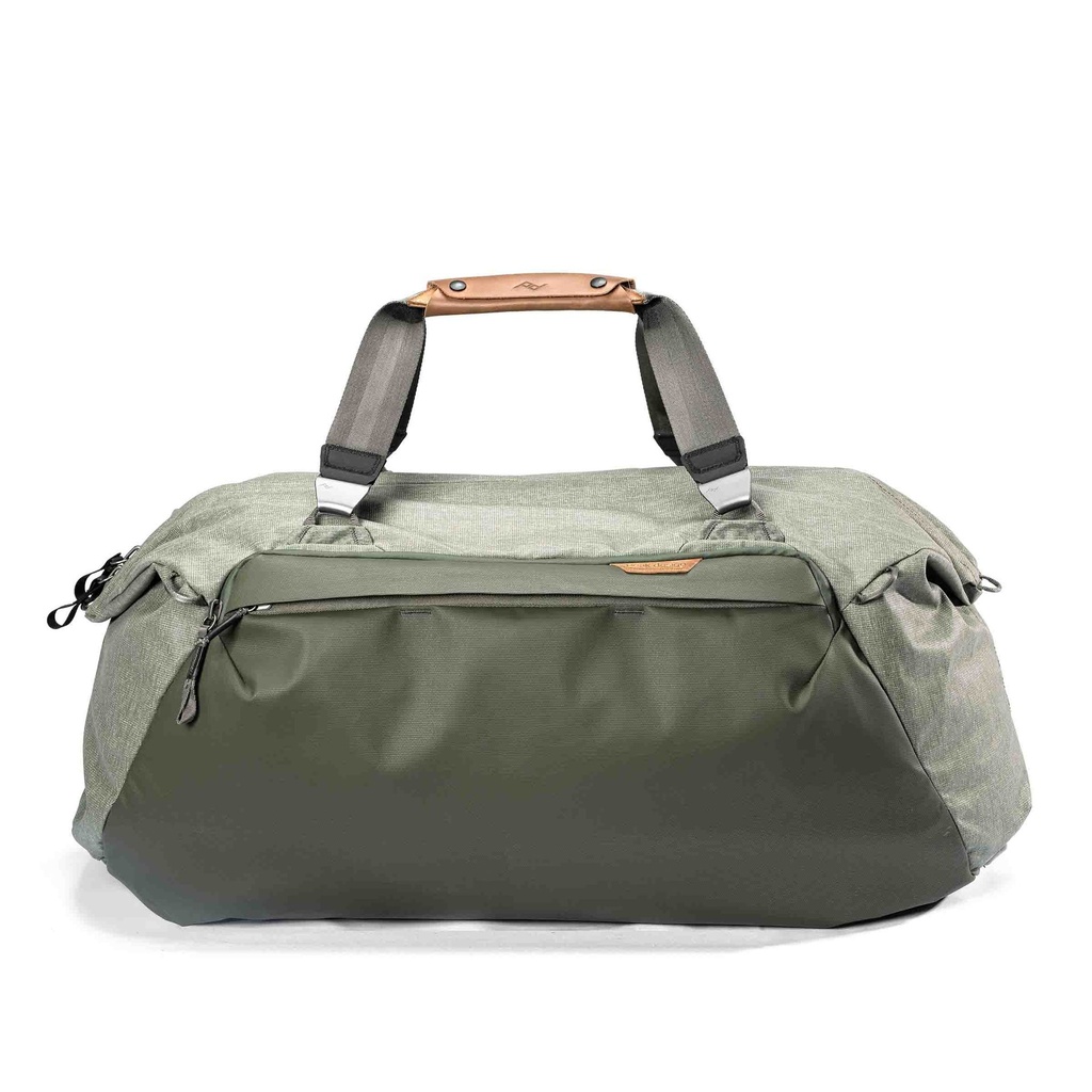 Peak Design Travel Duffel 65L (Salvia, Senza accessorio, No personalization, Senza cubo da viaggio, Nessuna assistenza grafica professionale)