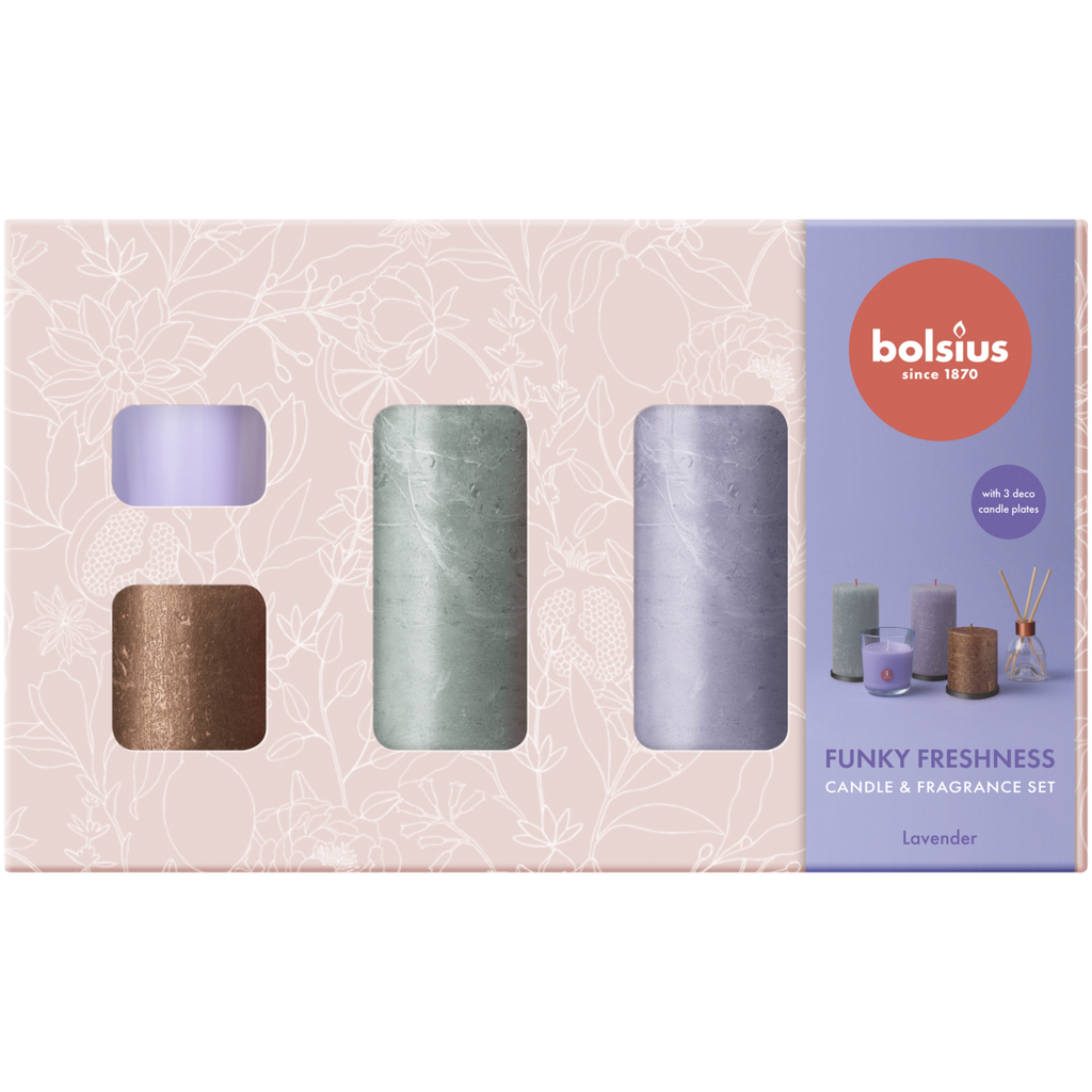 Bolsius Funky Freshness Large Gift Set