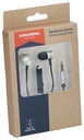 GRUNDIG In-ear earphones with microphone 3.5mm black