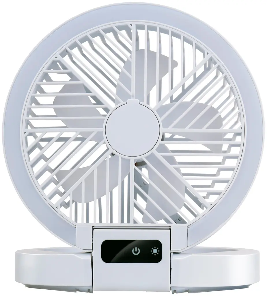 LIFETIME Table Fan USB 1200mAh 3 Speed Rechargeable