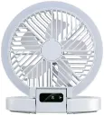 LIFETIME Table Fan USB 1200mAh 3 Speed Rechargeable