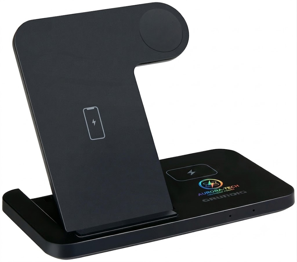 GRUNDIG Wireless Charger 3-in-1 160x150x15mm