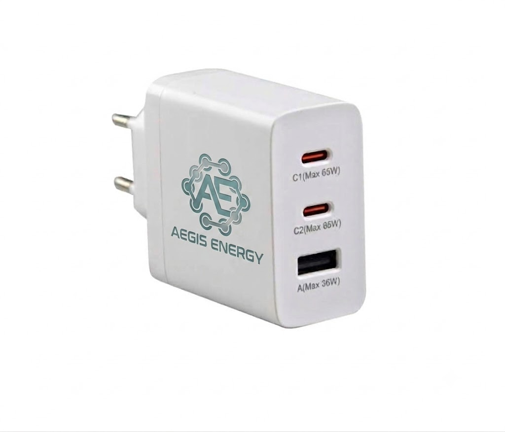 GRUNDIG USB-C 3-Port Charger GaN 65W