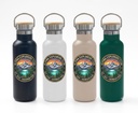 ALPINA Vacuum Bottle 500ml with Bamboo Lid