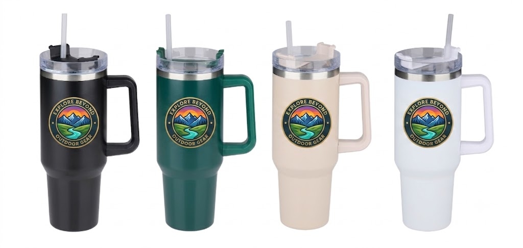 ALPINA Vacuum Mug with Straw 1.2L