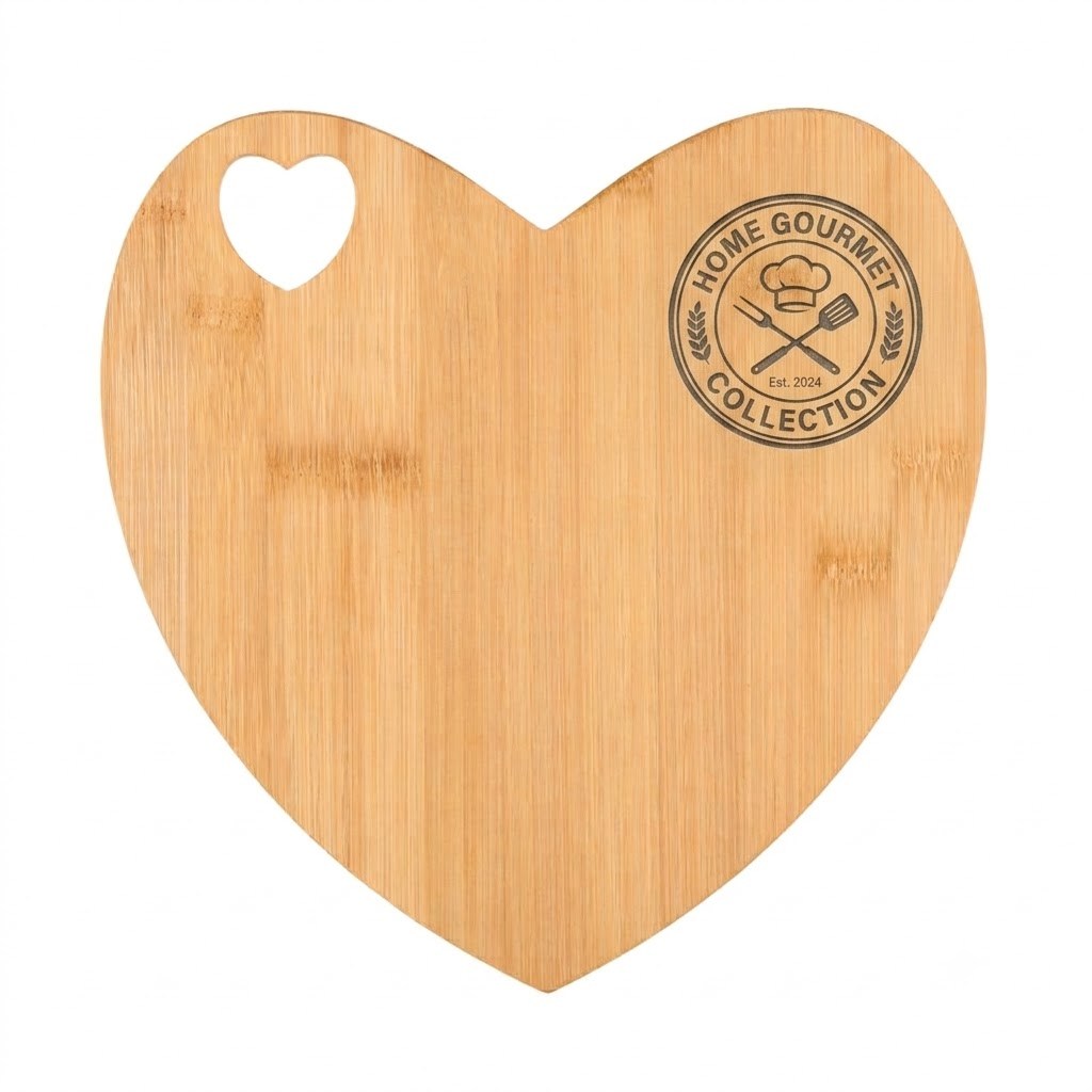 ALPINA Heart Shaped Cutting Board 27x26cm